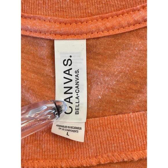 Bella + Canvas ladies heart Houston Astros v neck t-shirt L - Picture 4 of 10